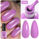 LILYCUTE 7ML 125 Colors Gorgeous Glitter Red Nail Gel Polish Semi Permanent Soak Off LED UV Gel Nail Art Manicure Varnish