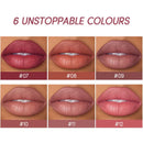 USHAS 12 Color Lip Liner + LIPSTICK Set Easy Coloring Matte Lipstick Long lasting nude red lipstick