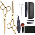 Using Hairdressing Scissors Set Hair Cutting for haircut