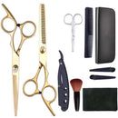 Using Hairdressing Scissors Set Hair Cutting for haircut