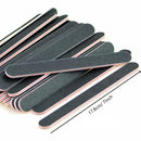 5Pcs Emery Board Nail Files, Straight Sandpaper Files for Nail Art DIY Manicure