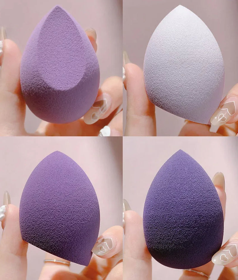 8/4 Pcs Soft Makeup Sponge Dry Wet Cosmetic Puff Foundation Concealer Highlight Blender Makeup Beauty Makeup Tool Accessories