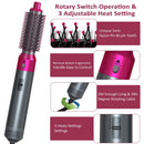 5 in 1 Hair Styler Powerful Fast Drying Ionic Hair Dryer High Speed Hot Comb Brush Set Professional Hair straghtener