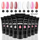 Poly Extension Nail Gel Set Professional Nail Art Kit Acrylic Nail Extension Finger All For Quick Building Gel Extension Gel Kit