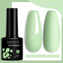 LILYCUTE Dark Grey Matte Color Series Gel Nail Polish Winter Long Lasting Full Coverage Manicure Soak Off Nails Art Gel Varnish