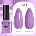 LILYCUTE 7ML 125 Colors Gorgeous Glitter Red Nail Gel Polish Semi Permanent Soak Off LED UV Gel Nail Art Manicure Varnish