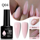 LILYCUTE 7ML Nude Pink Quick Extension Gel Nail Polish Milky Clear Sturcture Hard Enhanced Construction Gel Nail Art Manicure