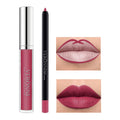 13 color lusterless liquid lipstick+lipliner set lip color makeup velvet lip color long-lasting waterproof VERONNI cosmetics set