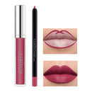 13 color lusterless liquid lipstick+lipliner set lip color makeup velvet lip color long-lasting waterproof VERONNI cosmetics set