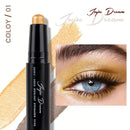 3 color double-ended eye shadow stick pearlescent matte long-lasting eye shadow pen contour portable makeup cosmetics