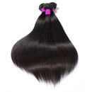 Silky Straight Bundles Human Hair Brazilian Remy Hair Extensions 1/3/4PCS Natural Black 14-30 Inches Hair Weave Bundles