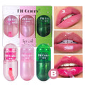 Mini Capsule Color Change Lip Gloss Lip Oil Makeup Glitter Moisturizing Transparent Shiny Glossy Nutritious Liquid Lipstick