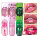 Mini Capsule Color Change Lip Gloss Lip Oil Makeup Glitter Moisturizing Transparent Shiny Glossy Nutritious Liquid Lipstick