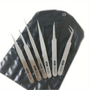 6-piece stainless steel tweezers Ts-15 succulent plant DIY elbow tweezers gooi tweezers set