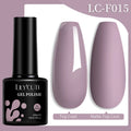 LILYCUTE 7ML Nail Gel Polish Full Coverage Manicure No Wipe Top Coat Base Coat Primer Soak Off LED UV Gel Nail Art Gel Varnish