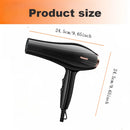 12pcs-in-1 multiple accessory hair dryer. With accessories such as combs, hair clips, hair patches, air cushion combs, etc.