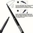 3pcs/Silky Black Brown Eyeliner Smooth Waterproof and Sweatproof Long-lasting