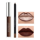 13 color lusterless liquid lipstick+lipliner set lip color makeup velvet lip color long-lasting waterproof VERONNI cosmetics set