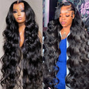 220 Density Body Wave 13x6 HD Transparent Lace Front Human Hair Wigs For Women 13x4 Lace Frontal Brazilian Wigs Pre Plucked with Natural Hairline