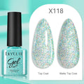 LILYCUTE 7ml Red Green Gel Nail Polish Christmas Series All For Manicure Semi Permanent Soak Off UV LED DIY New Year Nail Art