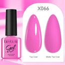 LILYCUTE 7ML Nail Gel Summer Color Series Nail Gel Polish Semi Permanent Soak Off LED UV Gel Nail Art Design Manicure Varnish
