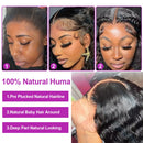 300 Density Human Hair Wigs 100% Transparent Curly Wigs 13x6 Hd Lace Frontal Wig Brazilian High Density Deep Wave Wigs 40 Inch