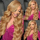 Body Wave 13x6 Honey Blonde Lace Frontal Wig Brazilian