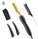 Using Electric Heating Curling Comb Hair Comb