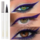 1PC New Purple Fine Liquid Eyeliner Long Lasting Eye Pen Waterproof Quick-drying Korean Makeup Products Beauty Matte Eye Pen