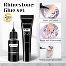 NICOLE DIARY 3D Nail Art Rhinestone Gel Sculpting gel Carvings & Shape Molding Flower Gel Semi Permanent Manicure Nail Art