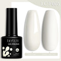 LILYCUTE 7ML Nail Gel Polish Full Coverage Manicure No Wipe Top Coat Base Coat Primer Soak Off LED UV Gel Nail Art Gel Varnish