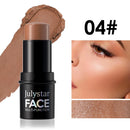 4-Pack CC Sticks Long-Lasting Highlighter Blush Contour Waterproof Makeup Sticks Ideal for Beginners Women Shiny Look Multifunct
