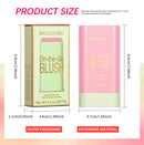 Make Up Functional Blush Stick Easy Color Rouge Blusher Cream Waterproof High Color Rendering Brightening Skin Tone Hot