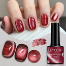 LILYCUTE 7ml Red Cat Magnetic Gel Nail Polish Glitter Full Coverage Varnish Semi Permanent UV/LED Soak Off Nails Art