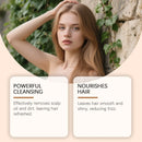 "Healthy hair results using Gentle Cleansing Nourish Scalp Hair"