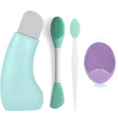 Silicone Facial Cleansing Mask Brush Multi-functional Facial Skincare Scrub Exfoliator Scrub Pore Blackhead Deep Cleaning Tool