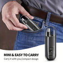 Suitable for men, USB charging nose and ear hair trimmer portable electric nose hair clipper, mini compact design, quick chargin
