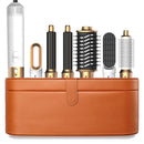 6 in 1 Hair Dryer Brush Detachable Airflow Comb Curler Straightening Brush Heat Control Styler for Smooth Hair