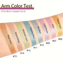 8pcs Metallic Eyeshadow Stick Set - Champagne Glitter & Highlighter, Waterproof Long-Lasting Eye Makeup in Brown, Coral, Black