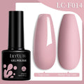 LILYCUTE Dark Grey Matte Color Series Gel Nail Polish Winter Long Lasting Full Coverage Manicure Soak Off Nails Art Gel Varnish