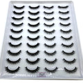 2023 New 20 pairs natural long 3D mink false eyelashes fake lashes makeup kit Mink Lashes extension eye lashes short eyelashes
