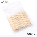 100/50pcs Nail Art Pusher Orange Wood Sticks Cuticle Pusher Remover Rhinestones Dotting Removal Manicure Pedicure Care Tools