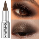 1pc Waterproof Brown Eyeshadow Sticks Long Lasting High Pigmented Shimmer Glitter Natural Eye Shadow Pencil Crayon Makeup Gifts