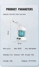 Skin Care Facial Face Steamer Nano Hot Warm Mister Spa Sprayer Cleaning Humidifier Ozone Vaporizer Nebulizer Pore Deep Cleanser