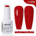 Arte Clavo Red Series Nail Polish Party Colors Gel Varnishes All For Nails Soak Off UV LED Semi Permanent Nail Art Remover Gel