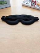 3D Eye Mask Adjustable Suitable for Men and Women with No Pressure on the Eyes Breathable and Light Blocking Eye Mask Black