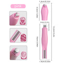 1Pcs 3-In-1 Heart Shape Cat Eye Nail Art Magnet Double Line Moon Snake French Magnet Pen for Magnetic Gel Polish Manicure Tools