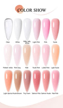 UR SUGAR 150g Quick Extension Nail Gel Vernish Semi Permanent Acrylic Pink Clear Nude Gel Nail Polish UV Construction Gel