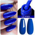 LILYCUTE Dark Grey Matte Color Series Gel Nail Polish Winter Long Lasting Full Coverage Manicure Soak Off Nails Art Gel Varnish