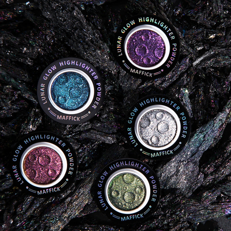 CHARMACY New 5 Multichrome Single Eye Shadow High Pigment Long Lasting Duo Chrome Eyeshadow Glitter Makeup For Eyes